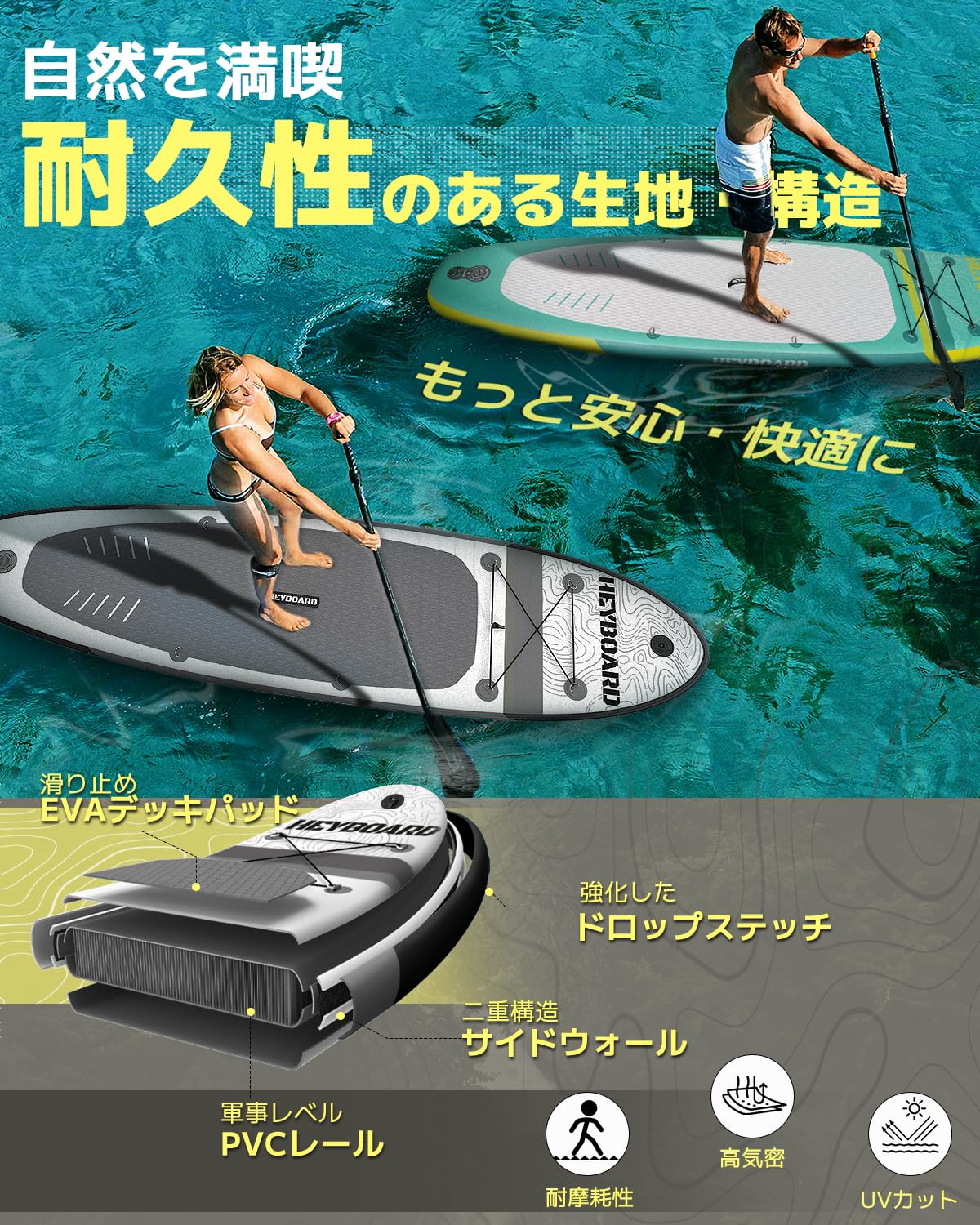 SUP 10'6\" 厚み　サップ　撒布 1年保証　¥36800⏩33800 SUP 10'6